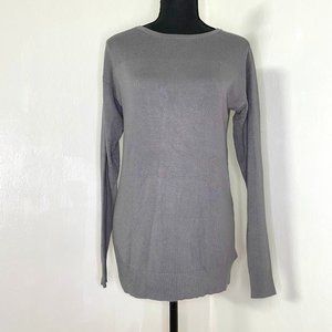 Michael Kors XSmall Dark Grey Mesh Sweater
